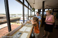 The Mississippi River Visitors Center at Lock 15