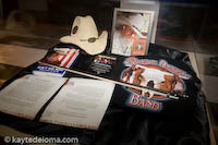 Charlie Daniels' exhibit at the river Music Experience