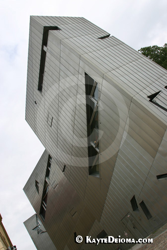 Daniel Libeskind's Jewish Museum Berlin building, Berlin, Germany