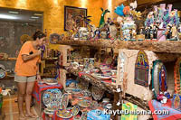 The gift shop at the Mexican Folk Art Museum.