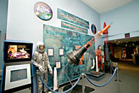 The John Glenn Gallery at the NASA Glenn Research Center in Cleveland.