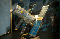 A Satellite exhibit at NASA Glenn Research Center in Cleveland.