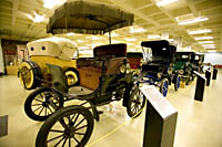 A 1904 Baker electric car at the Crawford Auto-Aviation Museum in Cleveland, Ohio.