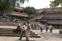 Patio area at Mercado Libertad (San Juan de Dios) in Guadalajara, Mexico