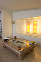 The lobby at Piedra Viva Spa.