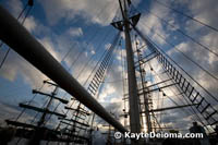 The Museum ship Rickmer Rickmers