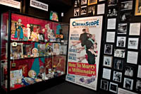 The Marilyn Monroe memorabilia collection at the Hollywood History Museum. Š Kayte Deioma