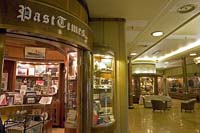 Shops on the Promenade Deck of the Queen Mary, Long Beach, CA