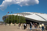 The Biodome now occupies the velodrome from the 1976 Summer Olympics in Montreal. Š Kayte Deioma