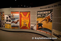 Racism exhibit shows how Japanese and Americans depicted each other during the war.