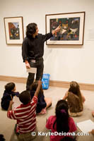 The "Hello, Met!" family program at the Metropolitan Museum of Art.