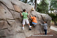 Strata Cliff Climb at Kidspace