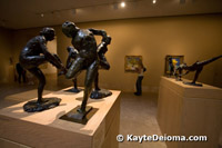 Degas modeles at the Norton Simon Museum