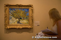 Van Gogh's Mulberry Tree at the Norton Simon Museum.