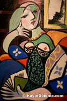 Picasso's Woman with a Book at the Norton Simon Museum