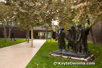 Rodin's Burghers of Calais at the Norton Simon Museum