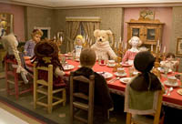 "Dolls' Christmas Lunch," part of the Girard Collection at the Museum of International Folk Arts, Santa Fe, NM.