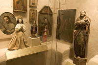 The "Familia y Fe/Family and Faith" exhibit at the Museum of International Folk Arts in Santa Fe, NM.