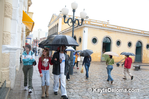 A Rainy Day in Old Floripa