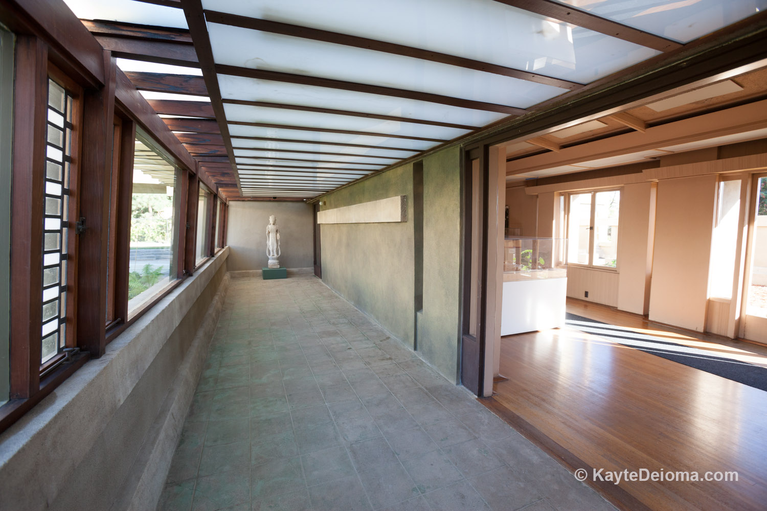 Hollyhock House © Kayte Deioma